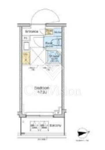 TOMORE品川中延　312号室　間取り