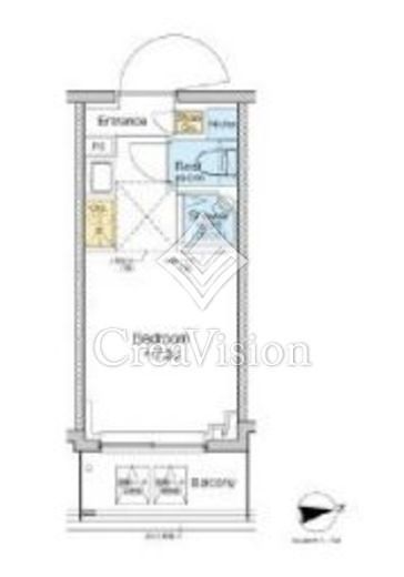 TOMORE品川中延　910号室　間取り