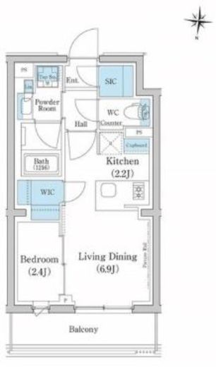 スタイリオ池上SOUTH　311号室　間取り