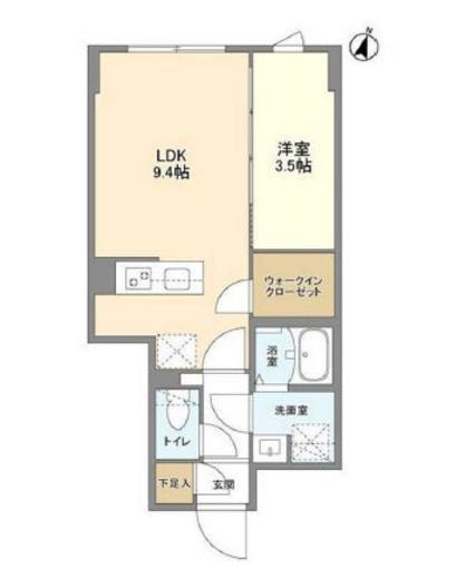 ウェルスクエア駒場東大前　103号室　間取り