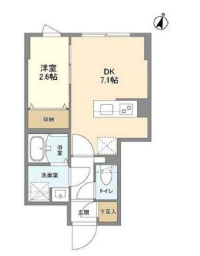 ウェルスクエア駒場東大前　302号室　間取り
