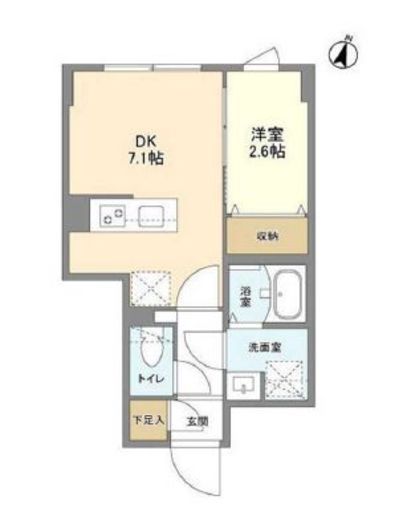 ウェルスクエア駒場東大前　303号室　間取り