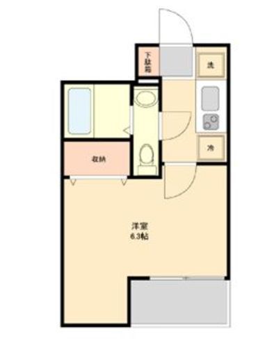 LiveCasa下丸子 (ライブカーサ下丸子)　302号室　間取り