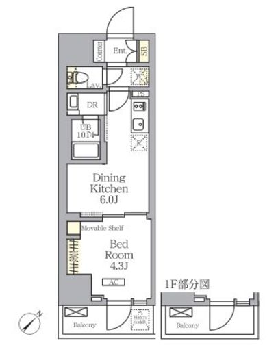 プライムガーデン大森　602号室　間取り