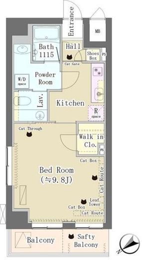 Maison de Takaya　301号室　間取り