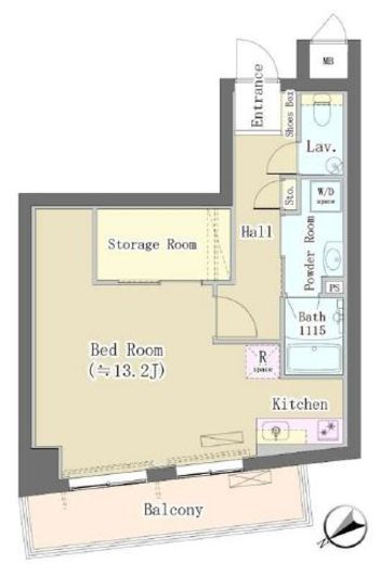 Maison de Takaya　102号室　間取り