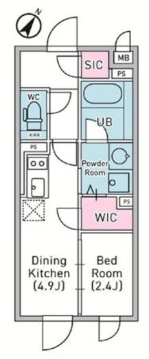 デュオメゾン渋谷松濤　302号室　間取り
