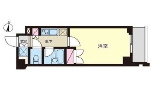 ビーロット小石川レジデンス　107号室　間取り