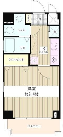ラフィネ築地　305号室　間取り