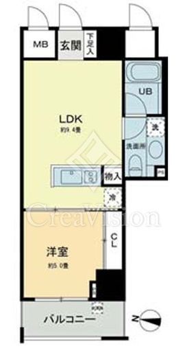 ベルファース本郷弓町　309号室　間取り