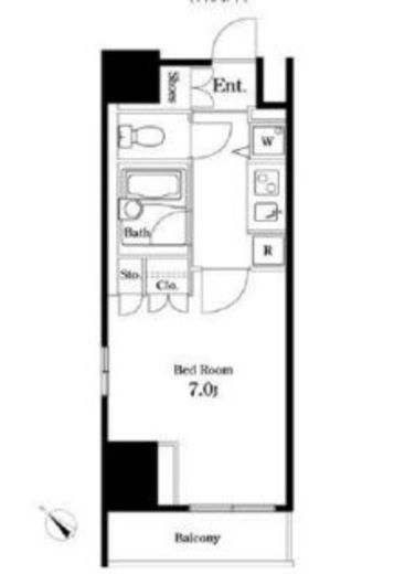 KDX文京千石レジデンス　301号室　間取り