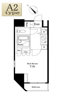 KDX文京千石レジデンス　901号室　間取り