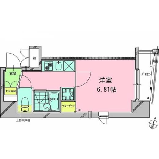 本郷エーワン東大前　401号室　間取り