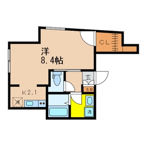 プエブロお茶ノ水　101号室　間取り