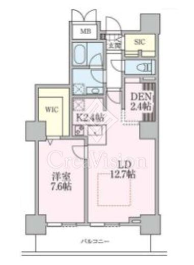 ロイヤルパークスタワー南千住　3110号室　間取り
