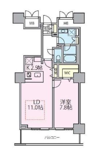 ロイヤルパークスタワー南千住　902号室　間取り