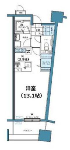 ロイヤルパークスシーサー南千住　306号室　間取り