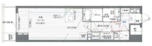 レジディア目白　216号室　間取り