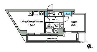 コンフォリア文京白山　509号室　間取り