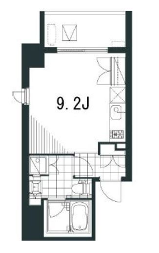 ラティエラ文京音羽　1001号室　間取り