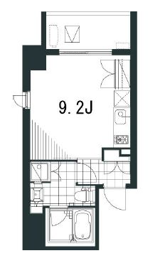 ラティエラ文京音羽　1201号室　間取り