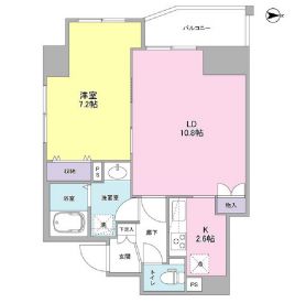 アイビス　501号室　間取り