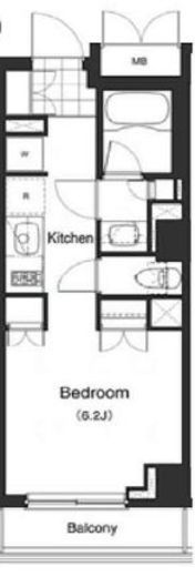 プライムアーバン本駒込　205号室　間取り