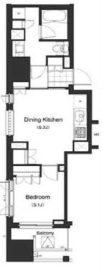 プライムアーバン本駒込　303号室　間取り