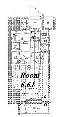 メイクスデザイン池袋　407号室　間取り