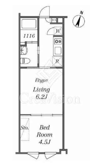 ユーレジデンス音羽　405号室　間取り