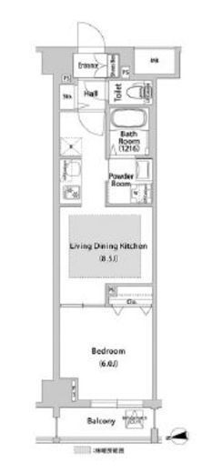BLESS西巣鴨　204号室　間取り