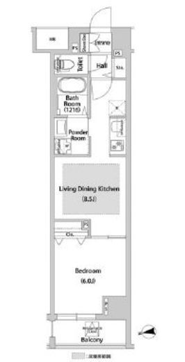 BLESS西巣鴨　305号室　間取り