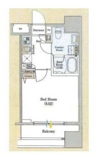 ログ文京千駄木　302号室　間取り