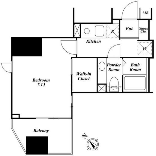 プレミアステージ大塚　301号室　間取り