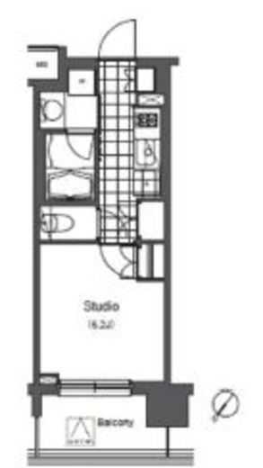 LaSante千駄木 (ラサンテ千駄木)　303号室　間取り
