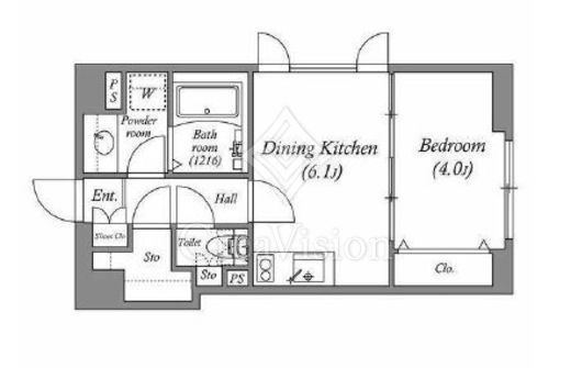 パスホームズ千駄木　605号室　間取り
