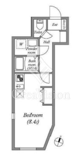 パスホームズ千駄木　902号室　間取り
