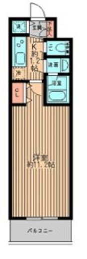 レガーロ御茶ノ水1　402号室　間取り