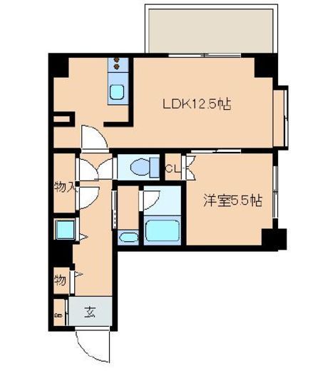 レジディア文京音羽　112号室　間取り