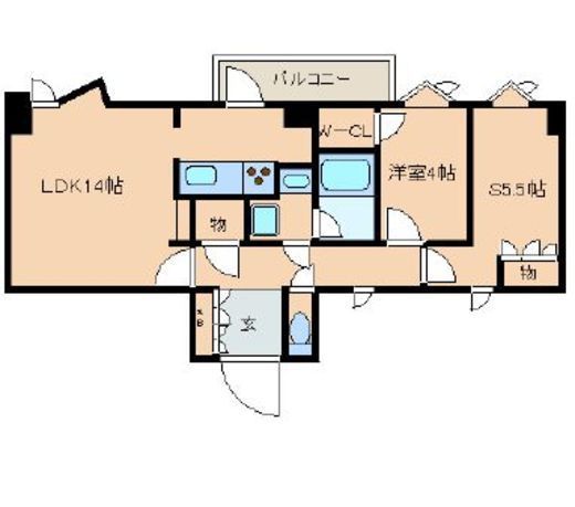 レジディア文京音羽　701号室　間取り