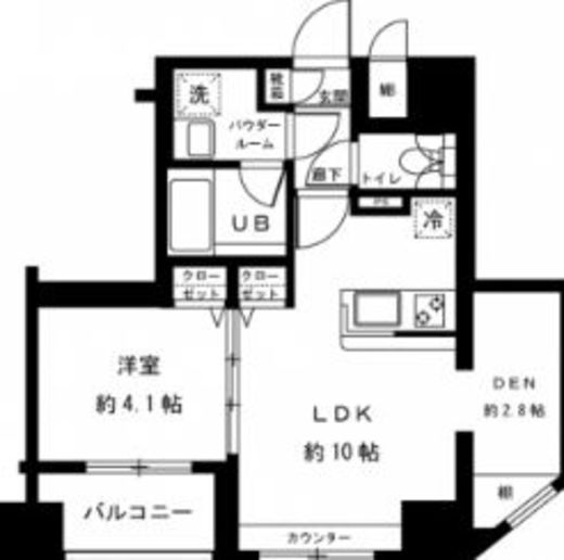 プレサンス本駒込アカデミア　806号室　間取り