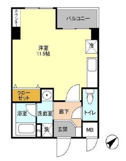 フォレンツタワー文京千石　309号室　間取り