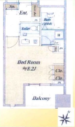 リビオレゾン小石川　905号室　間取り
