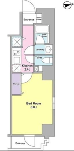 メゾン・ド・ヴィレ本郷3丁目　702号室　間取り