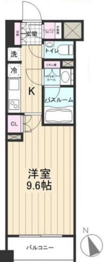 パレステージ文京江戸川橋　307号室　間取り