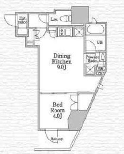 レジディア文京本郷4　503号室　間取り