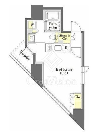 プライムメゾン本郷　1001号室　間取り
