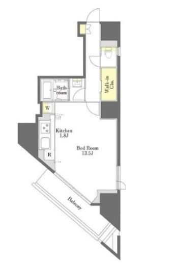 プライムメゾン本郷　404号室　間取り