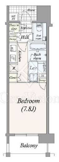 ザ・グローベル南大塚　603号室　間取り