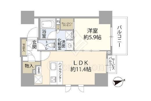 CONOE本郷三丁目　903号室　間取り